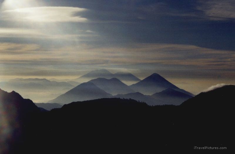 volcanoes volcano volcán Santa Maria